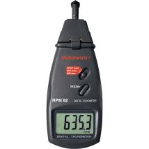 Multimetrix - P06236902 Drehzahlmesser Mechanisch, Optisch 0.5 - 19999 U/min 2.5 - 99999 U/min