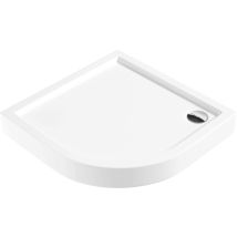 Deante Receveur De Douche Demi-ronde Blanc 90 Cm