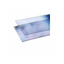 Lámina de poliestireno transparente 50x50 cm – Grosor 4,0 mm – Acabado liso