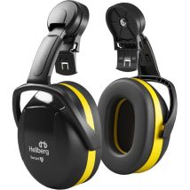 Hellberg - Orejeras Snr 25 Para Montaje Sobre Casco Irudek Secure 1c Caphelmet Nivel De Ruido Medio/alto