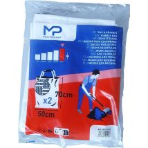 Sacco Per Macerie Multiplast H.50 X L.40 Cm 80l Bianco Multiplast
