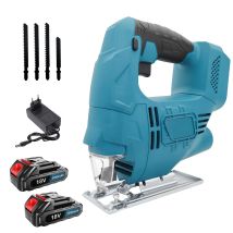600-w-akku-stichsäge Für Holz Und Metall Elektrische Stichsäge Mit 0 Bis 3000 Hüben/min Und 4-teiliger Schnittführung 45° Neigung, 18 Mm Schnitttiefe 