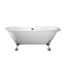 Rogier&mothes - Bañera Con Patas Chelsea 154 Cm Patas León Bronce Envejecido