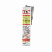 Emfi - Pu25 Stucco Poliuretanico - Grigio - Cartuccia 300 Ml - 74064ae414