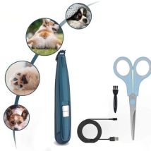 Tierhaarschneidemaschine Mit Led-licht, Professionelle Haarschneidemaschine Für Hunde Und Katzen, Usb-ladefunktion, Elektrische Haarschneidemaschine 