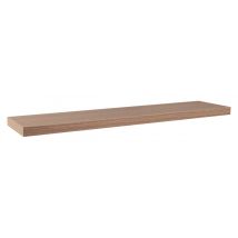 Étagère Murale, Étagère Alvéolée, Étagère En Bois, Étagère Murale, Noyer Canaletto, 100 X 23 X 3,8 Cm - Minerva