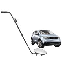 Specchio Di Ispezione Telescopico Rosvola, Specchi Di Ispezione Per Veicoli Con Maniglia Regolabile, Specchio Di Sicurezza A 360°, Con Luce Led E 3 