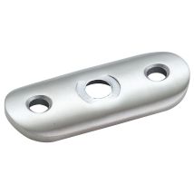 Croso - Handlaufträger-platte Für Rohr Ø 42,4 Mm, Edelstahl Geschliffen V2a