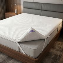 Topper Soft Plus 160x200cm, Memory Foam Matratzentopper, Geeignet Für Federkern & Schaumstoff Matratzen, H2, Matratzenauflage Höhe 7cm