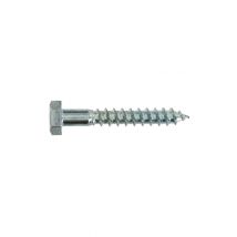 Vynex Zugstange verzinkter Stahl 10mm x 60mm – 2 Stück – Sechskantkopf – für Holz und Metall