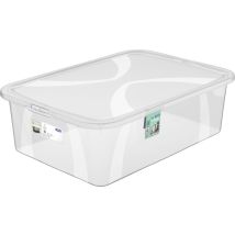 Aufbewahrungsbox Lona Inkl. Deckel 29 L Transparent Aufbewahrungsbox - Rotho