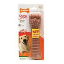 Nylabone – Dura Chew Bacon Souper Dog Chew Toy – Durable Nylon Chew Device for Aggressive Chewers – Dental Health