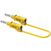 Electro Pjp - 2210/600v-cd1-25j Cavo Di Misura Connettore 4 Mm 25 Cm Giallo 1 Pz.