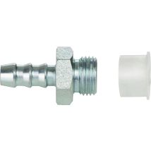 D50601609000 Metrico Maschio Nipplo Cilindrico Piatto Sedile, Bassa Pressione - Dicsa