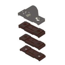 Kit Apriporta Alma Grigio Ral 9006 - 240k-cer-9006