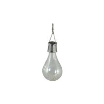 Lámpara solar decorativa LED de cristal – 14 x 7 cm – Ideal para jardines y espacios exteriores
