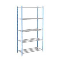 Activegreen - Steckregal Mit Rohr-fachböden Hxbxt 1996 X 1270 X 400 Mm