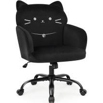 Iwmh Chaise Pivotante, Chaise De Bureau Avec Accoudoirs chaise De Bureau Réglable En Hauteur Avec Roulettes, Chaise De Maquillage Pour Bureau, Chambre