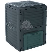 Ac-deco - Composter Compostiera Eco Capacità 300 Litri 81x61x61cm