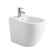 Belvit Standbidet Keramik Weiß Glänzend 36,5x41x56 Cm Ohne Armatur Und Sitz Bodenstehend