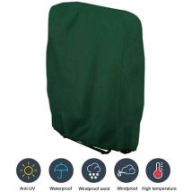 Minkurow Funda Para Silla Plegable Funda Para Tumbona Tumbona Muebles De Exterior Protección Contra Daños Contra Los Rayos Uv A Prueba De Agua, 71 X 