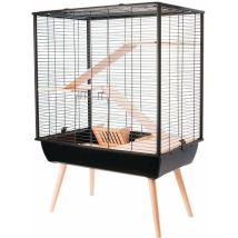Zolux - Käfig Neo Cosy - Großes Gestell (77,5 X 47,5 X 109 Cm), Grau