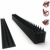 Vogelabwehrspitzen, Taubenbarriere/kletterschutz, 10 Stück, 5 M Lang
