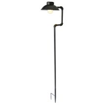 Gardenpleasure - Led Solaire Lampe Extérieure Jardin Chemin Éclairage Ground Spike Plug Luminaire Antique Noir Harms 507097