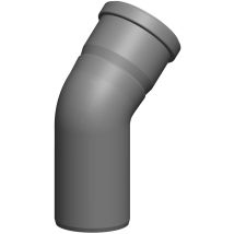 Atec Codo 45 Grados Dn 80 De Pared Simple, 1315