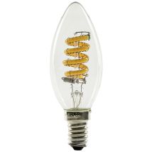 Segula - 55300 Led Eek G (a - G) E14 Kerzenform 3.3 W = 21 W Bernstein (ø X L) 35 Mm X 100 Mm 1 St.