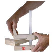 Klemmsia Klemmzwinge – Spannweite 600 mm – Ausladung 110 mm – Holz – Stahl