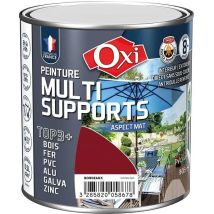 Oxi Top3+ Pittura Multi-supporti Opaca Bordeaux 0,5 L