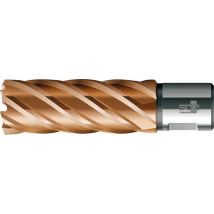 BDS Kernbohrer HSS VP lang 33 mm – Arbeitslänge 55 mm – Weldonschaft – 5-teilig – für Magnetständer- und Säulenbohrmaschinen