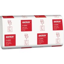 Elos Falthandtuch Katrin Classic M 2 2-lagig Weiß L203mm Xb240mm Ca.4000 Tücher/kt - 616170