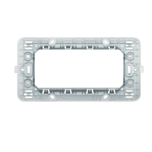 Biesse Supporto Per Placche Compatibili Con Bticino Matix Diverse Modulazioni Numero Posti 4 Posti - Confezione 1