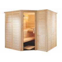 Harvia Polaris Large Massivsauna Aus Fichte Saunakabine Ca. 234x206x204 Cm