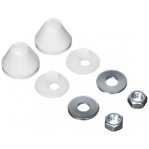 Cubretuercas + Tuercas Para Varillas Roscadas Del Bastidor Soporte