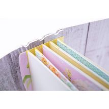 Sizzix 665153-set Di Fustelle Thinlits, 2 Pezzi, Rilegatura Ed Etichetta, Multicolore, Taglia Unica