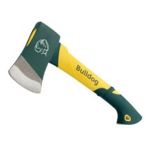 Bulldog – Fibreglass Hatchet – 680g – 355mm – Durable Resin-Bonded Head – Soft Touch Grip – Ideal for Woodworking and Camping