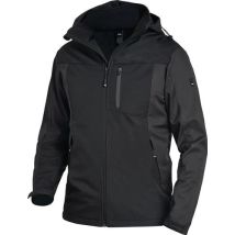 Fhb - Chaqueta De Trabajo Jannik, Softshell, Talla L, Antracita/negro