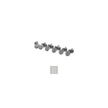 Novellini – Kit de rodamientos MUNNER P-V Cromados – Compatible con MUNCH P y MUNCH V – Vendido individualmente