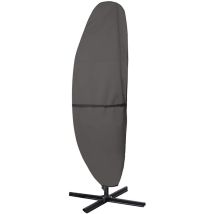 Outdoor Waterproof 600d Offset Banana Style Umbrella Cover - Fits 7.5-11.5ft Cantilever Offset Umbrellas