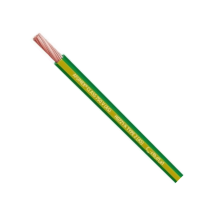 Rolle Eines Halogenfreien Kabels 2,5 Mm Gelb Und Grün (200 M) H07z1-k As 750v