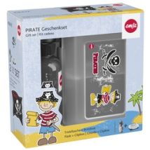 Emsa 518138 Tritan Monstre Boîte À Lunch Avec Gourde Tritan Multicolore