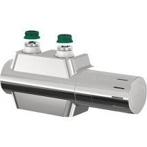 Simplex Ventilhahnblock Variodesign Für Einrohrheizung Mit Bypassregulierung Verchromt