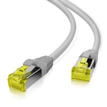Helos Patchkabel S/ftp (pimf) Cat 6a, Cable De Conexión, 2 M, Gris