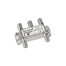 KATHREIN 4-fach Verteiler F-Connector 5-1218 MHz 7,5 dB Antennenverstärker für TV 4 Ausgänge Schirmungsklasse A