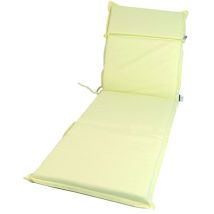 Coussin bain de soleil – Coussins Zippo Cot – 190x60xH7cm – Longueur, Largeur