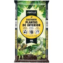 Substrat Pour Plantes D'Intérieur Batlle 10l - Nutrition Et Croissance En Intérieur