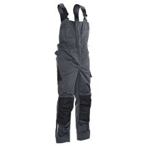 Jobman Latzhose 3730 Grau/schwarz Größe 60